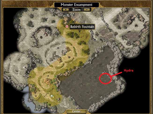 Lernean Hydra Map Location